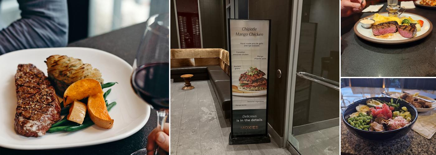 MOXIES Kitchener Restaurant Menu