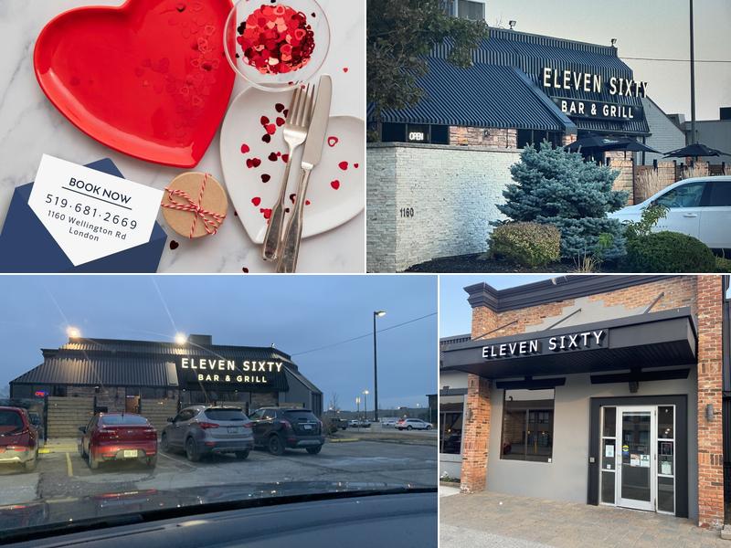 Eleven Sixty Bar & Grill 1160 Wellington Rd, London
