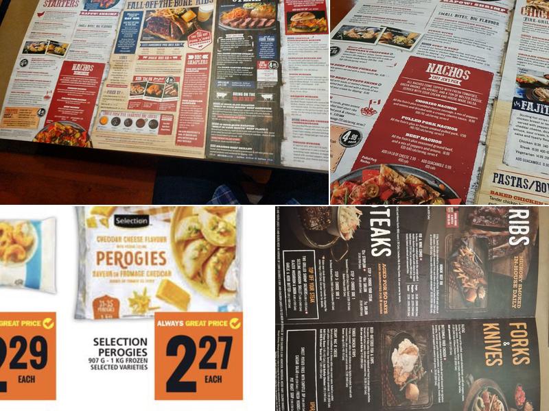 Montana’s BBQ & Bar Menu