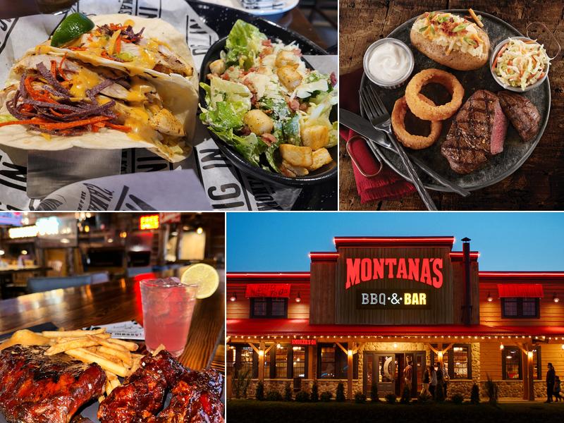 Montana’s BBQ & Bar 407 Cundles Rd E, Barrie