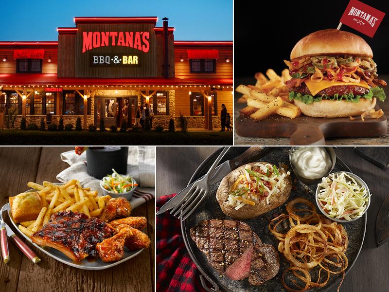 Montana’s BBQ & Bar Westridge Mall,  3250 Monarch Dr D, Orillia
