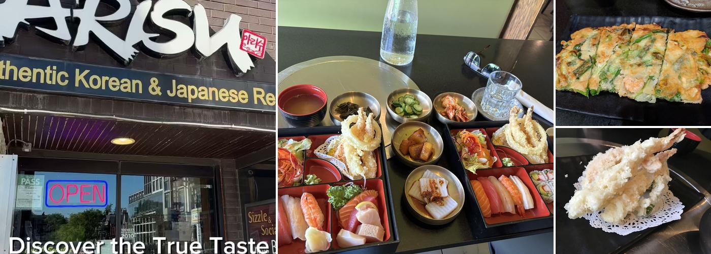 Arisu Korean BBQ & Sushi Menu