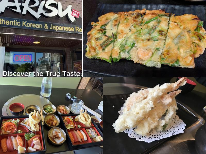 Arisu Korean BBQ & Sushi Menu