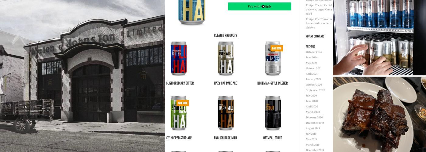 Flora Hall Brewing Menu