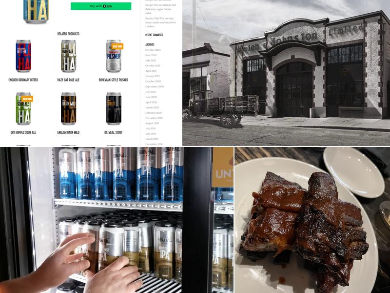 Flora Hall Brewing Menu