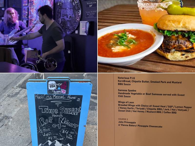 River City Revival House Menu