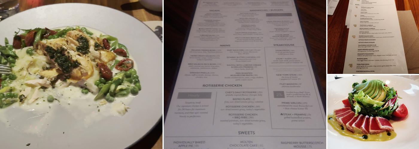 JOEY Bell Tower Menu