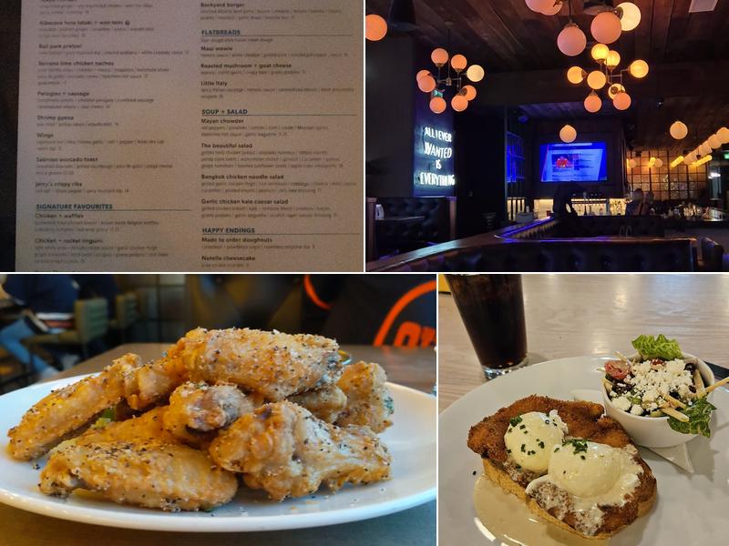 Central Social Hall Menu