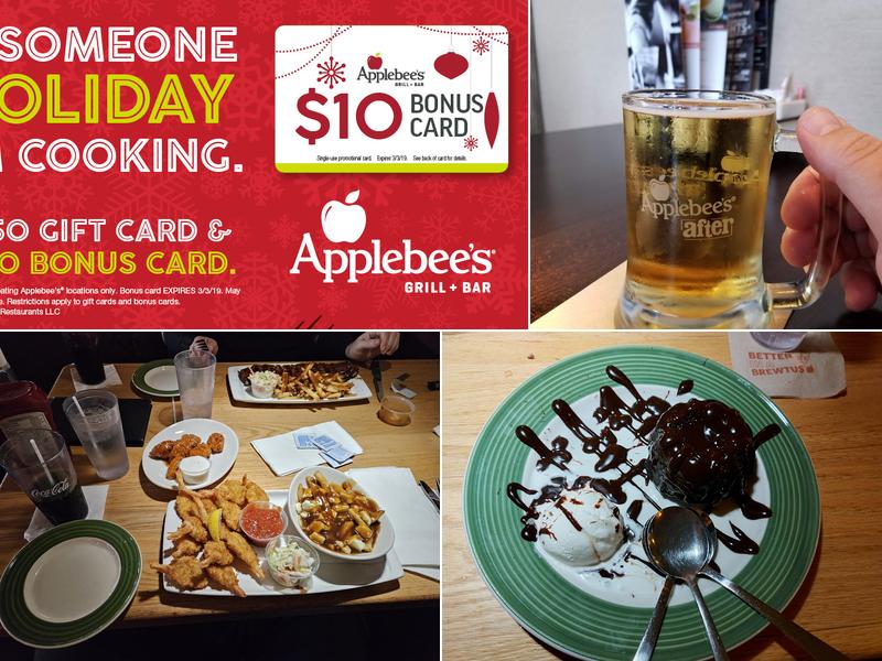 Applebee's Menu