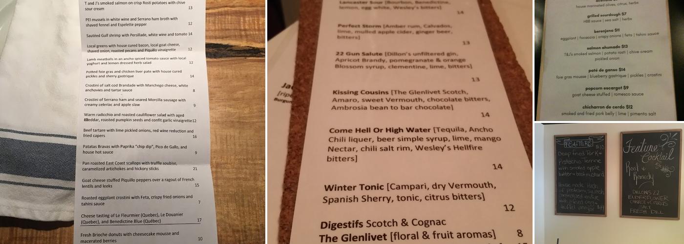 PUBLIC Kitchen & Bar Menu