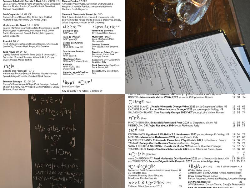 Obladee Menu