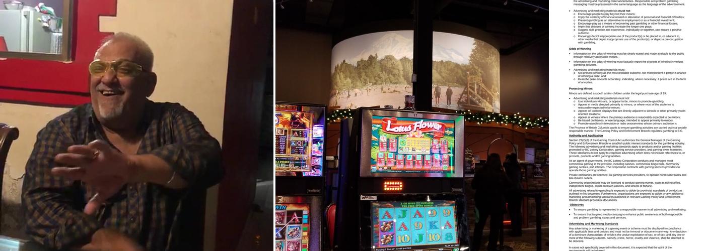 Chances Abbotsford Menu