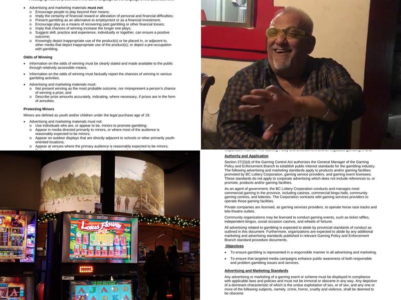 Chances Abbotsford Menu