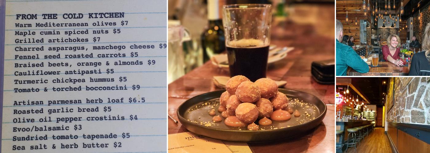 Micro Bar & Bites Menu