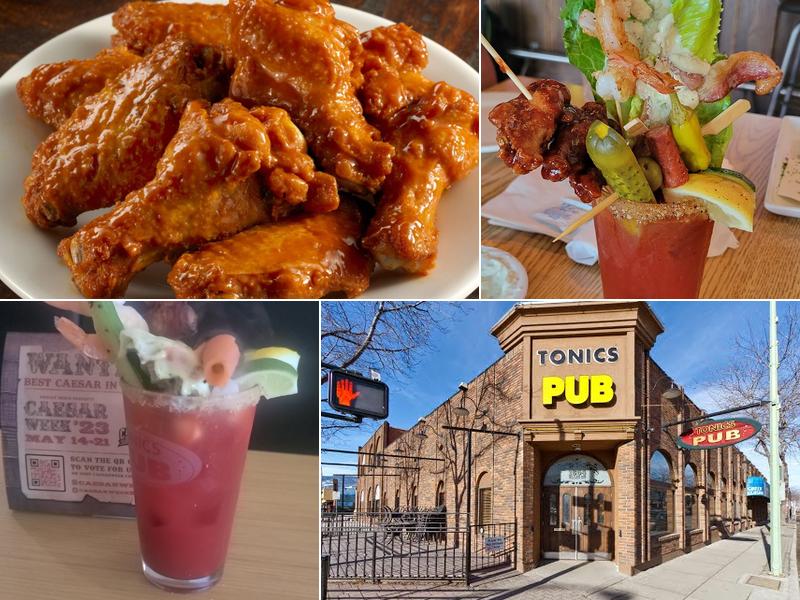 Tonics Pub & Grill Menu