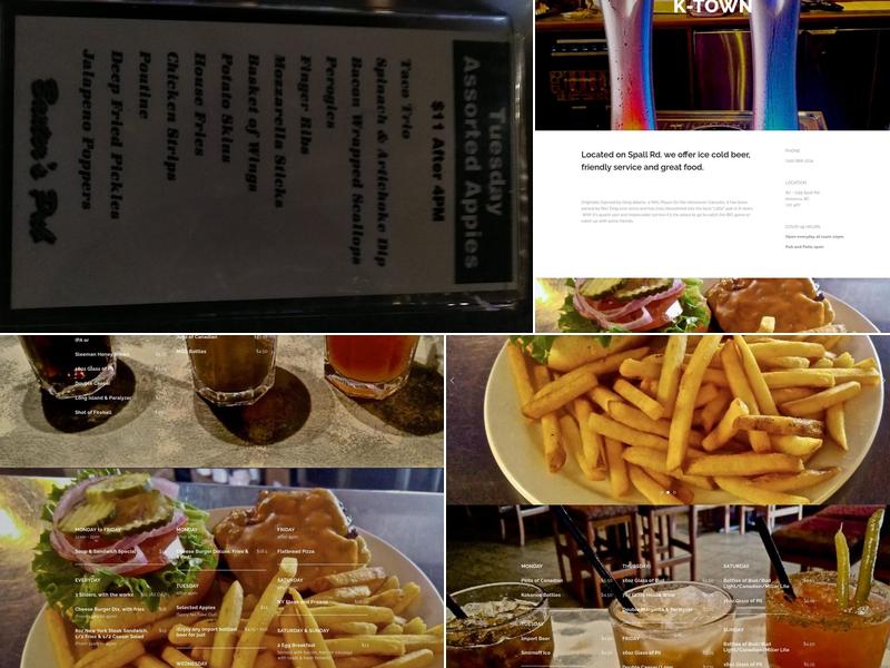 Baxter's Bar & Grill Menu