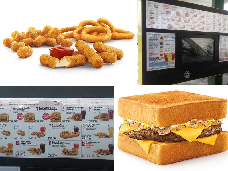 Sonic Drive-In Menu