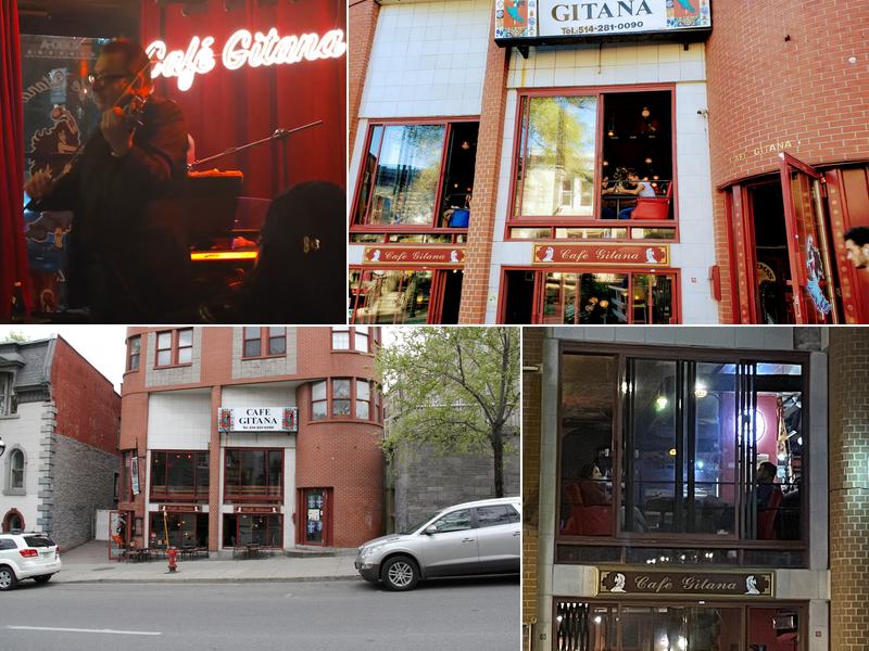Café Gitana Menu