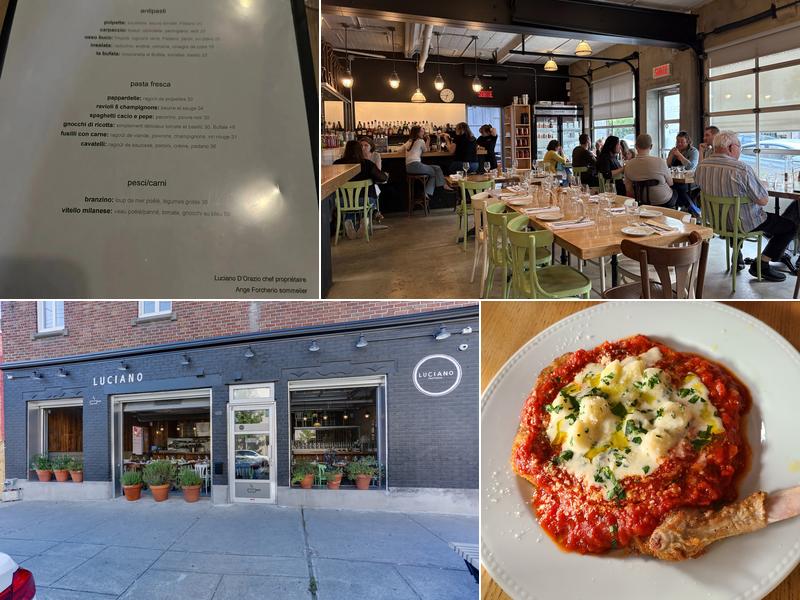 Luciano Trattoria Menu