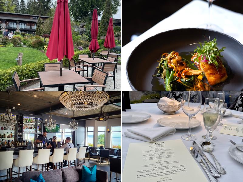 Ocean7 Restaurant, AQUA Bistro & Wine Bar Menu