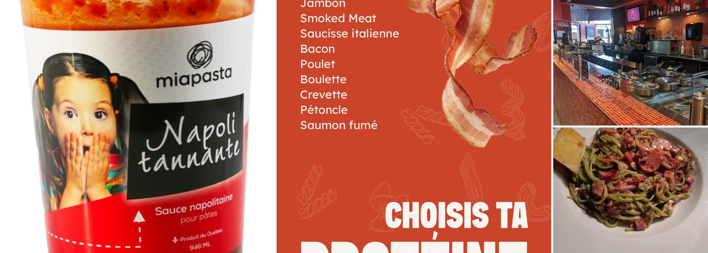 Mia Pasta - Amos Menu