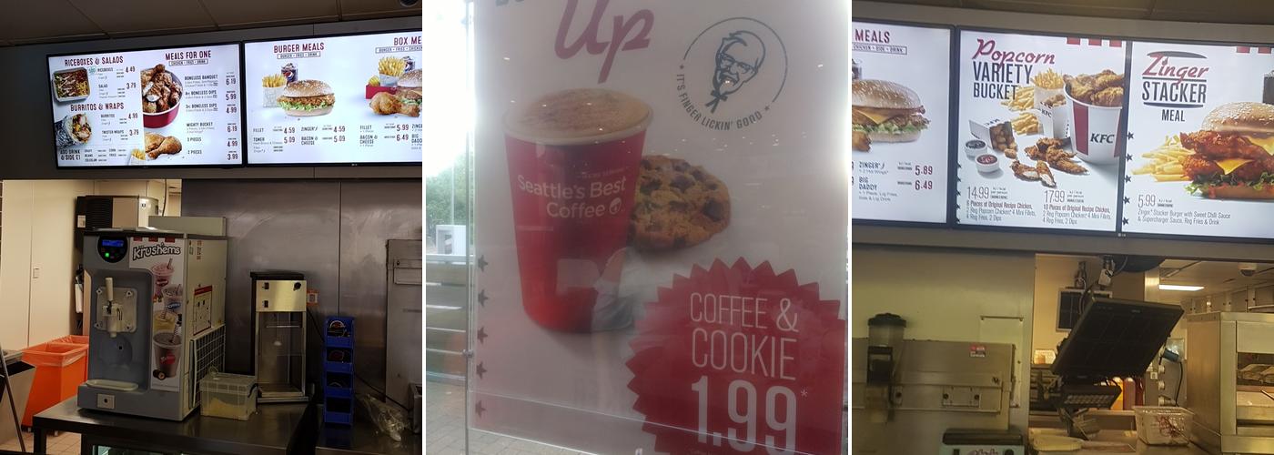 KFC Pontypool - Lower Mill Field Menu