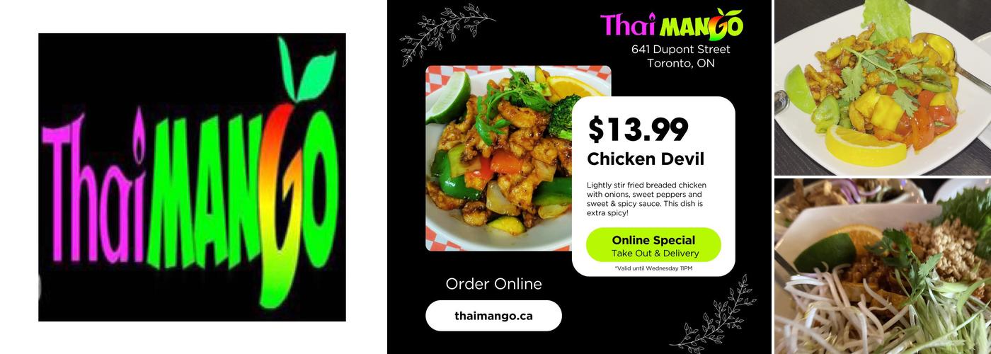 THAI MANGO Menu