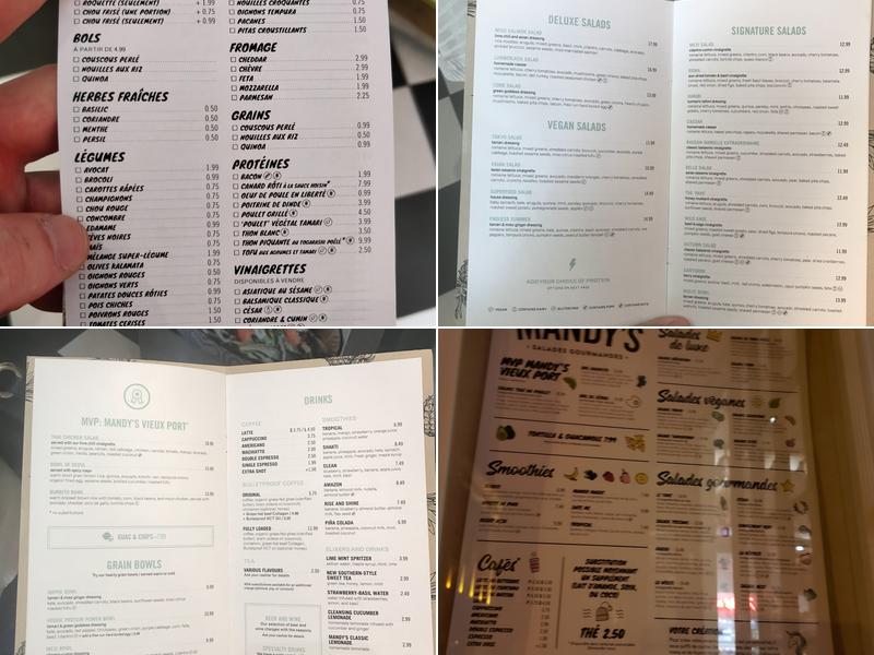 Mandy's Menu