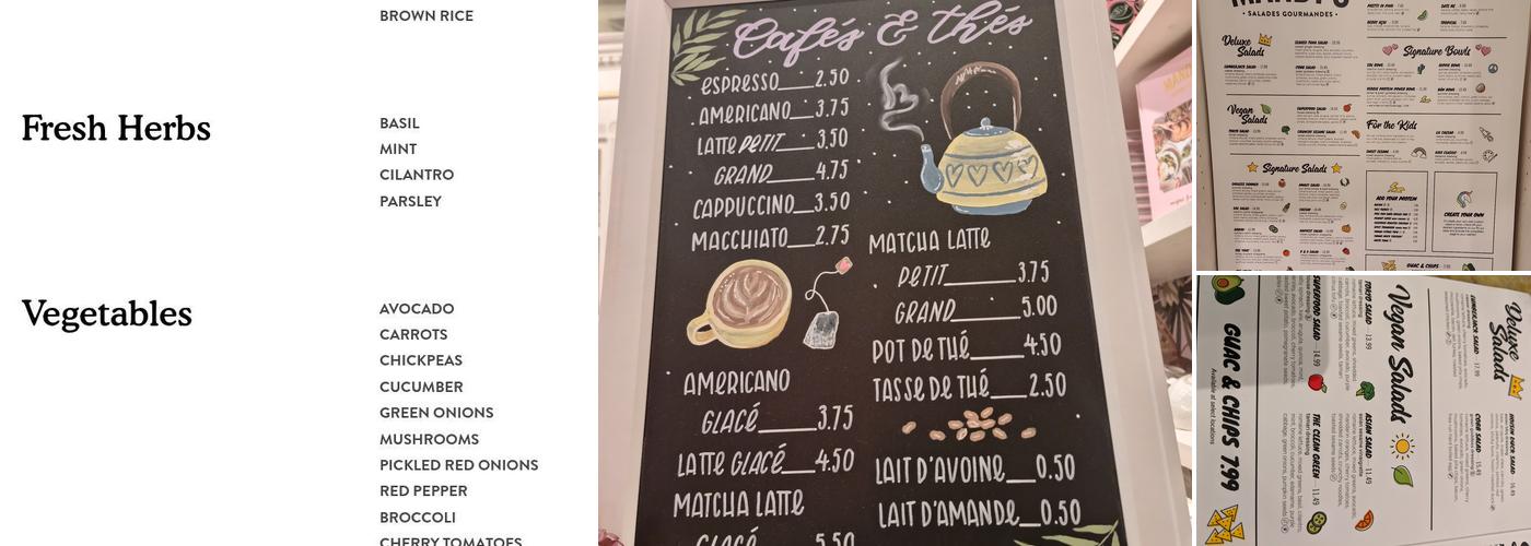 Mandy's Menu