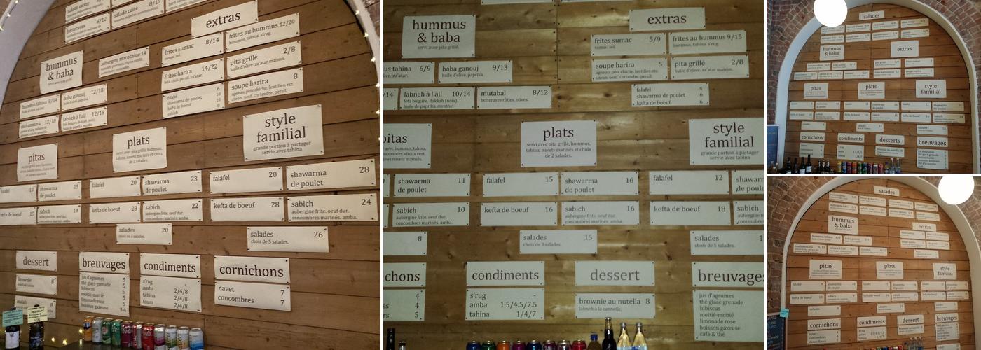 Sumac Menu