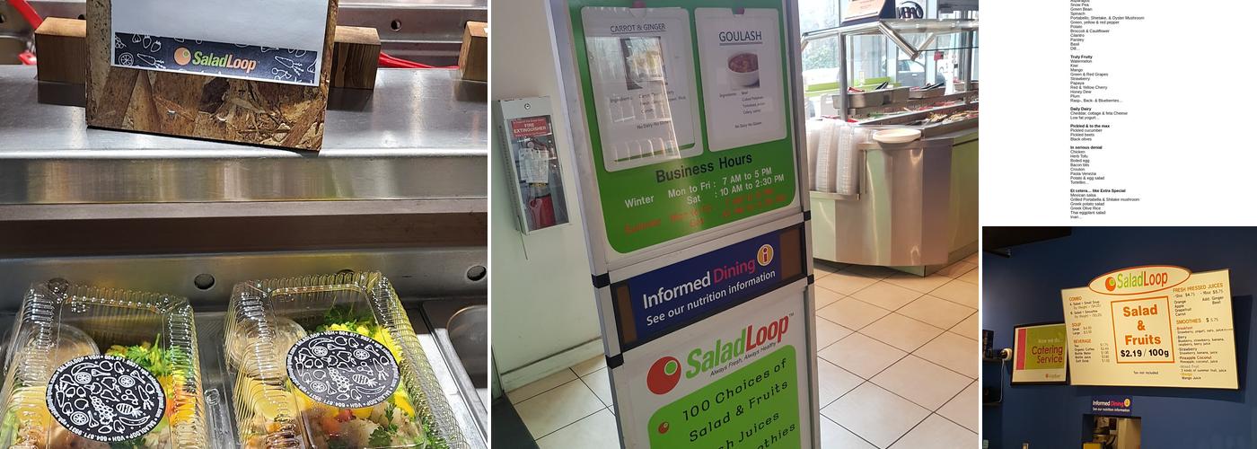 Salad Loop Menu