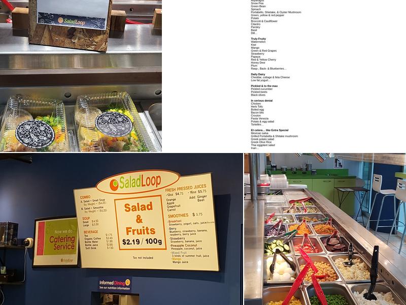 Salad Loop Menu