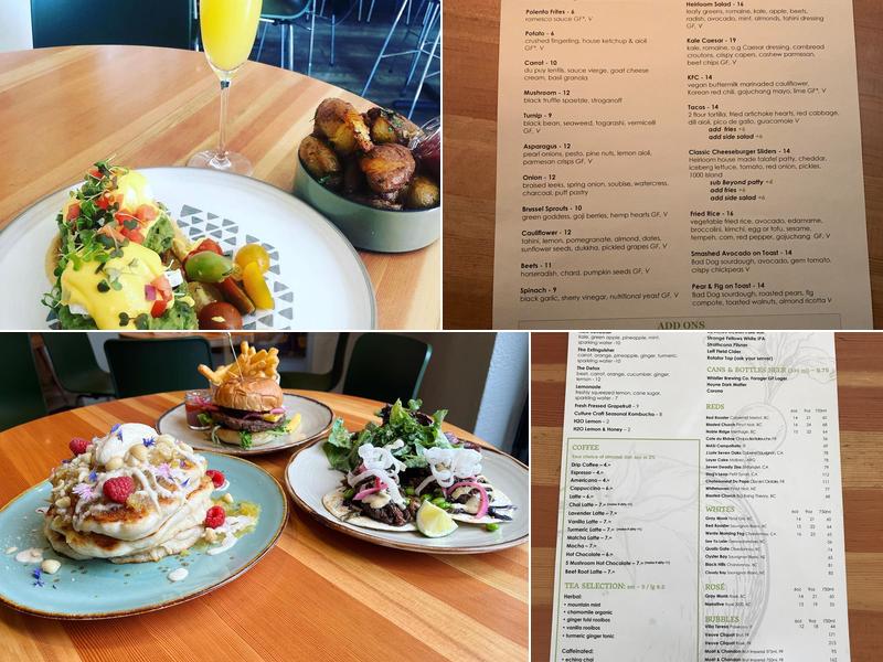 Heirloom Restaurant Menu