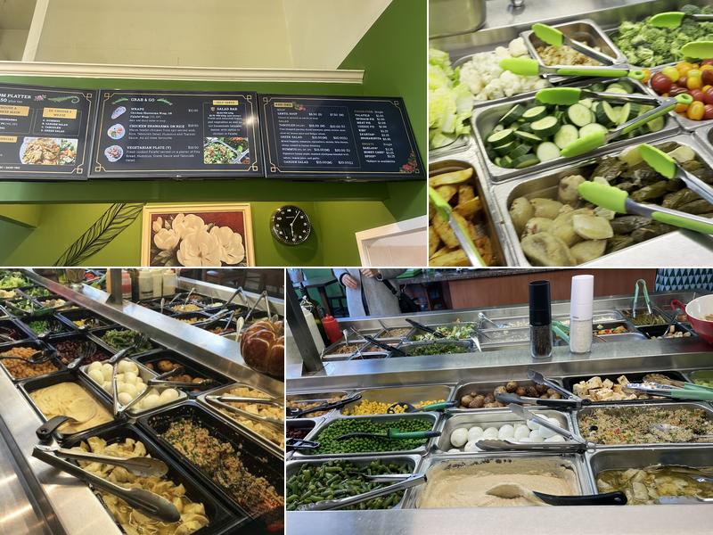 Green Leaf Salad Bar Menu