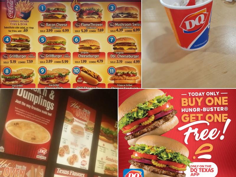 Dairy Queen Menu