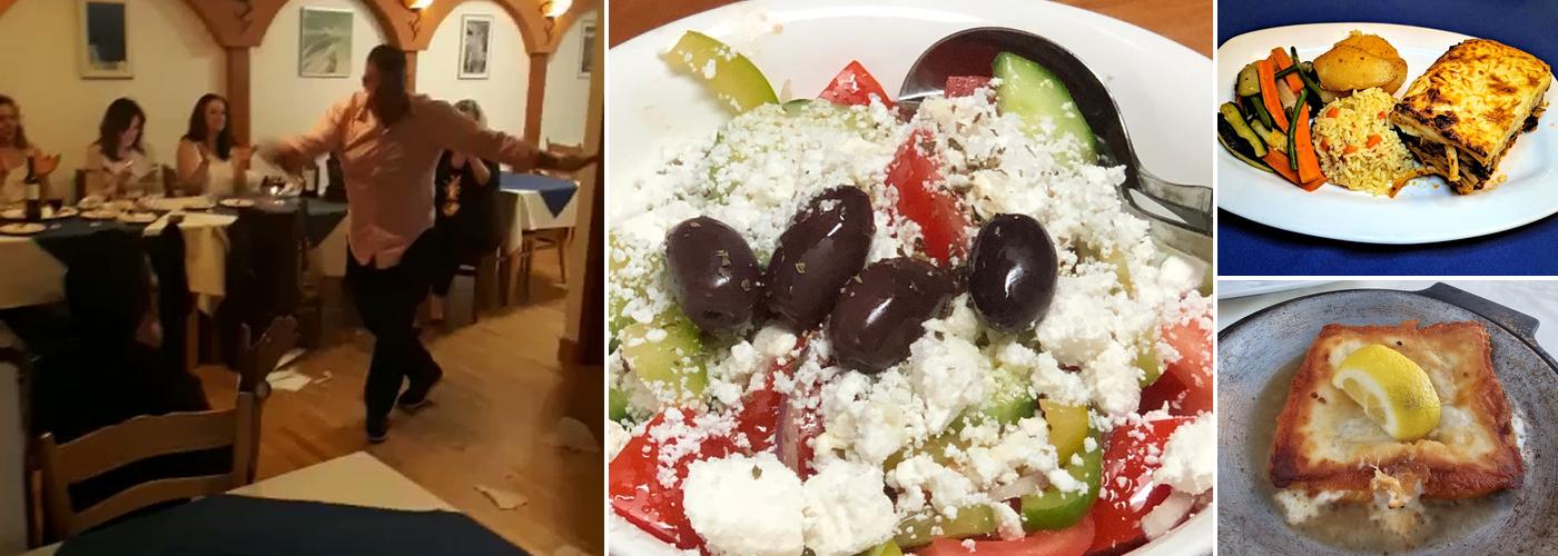 Santorini Greek Taverna Menu