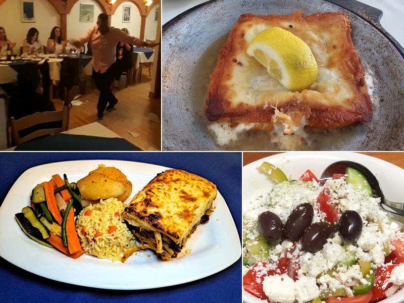 Santorini Greek Taverna Menu