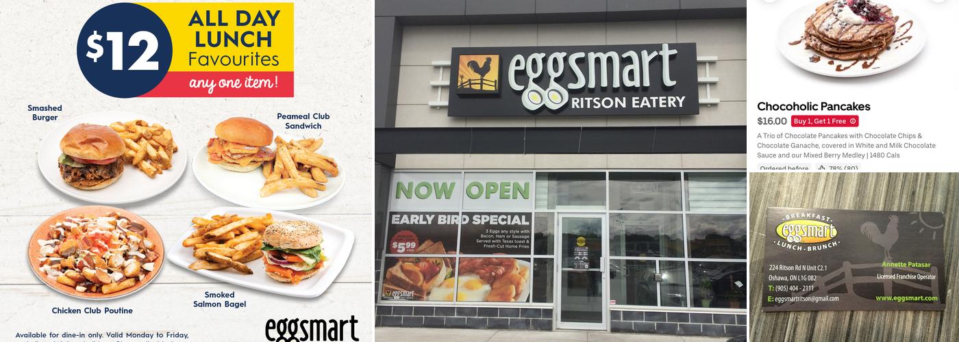 Eggsmart Menu