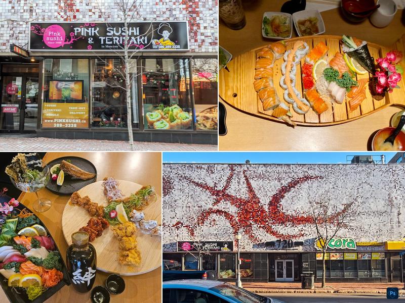 Pink Sushi 720 Main St, Moncton