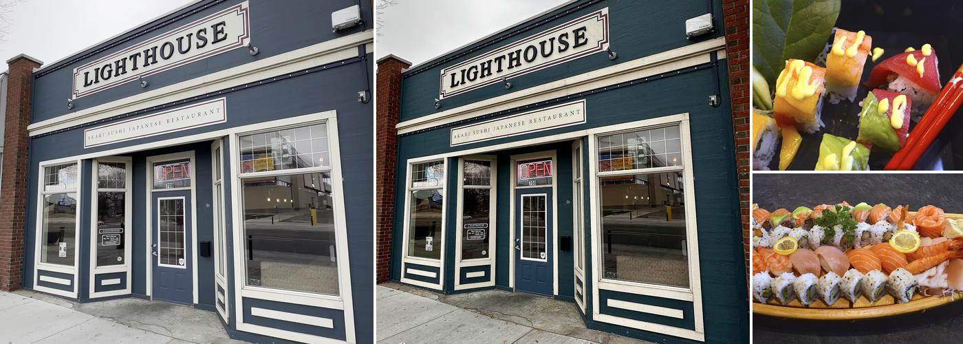 Lighthouse Japanese Restaurant Menu