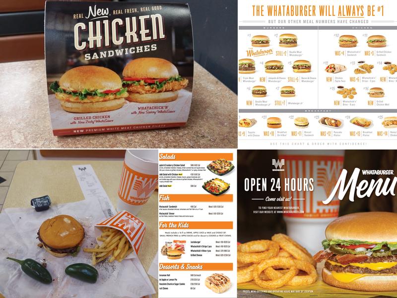 Whataburger Menu
