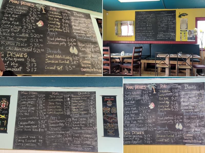 Pickapeppa Menu