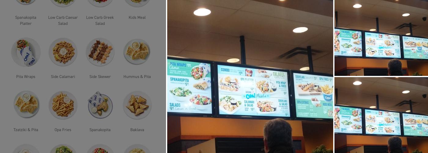 Opa! of Greece - Currents of Windermere Menu