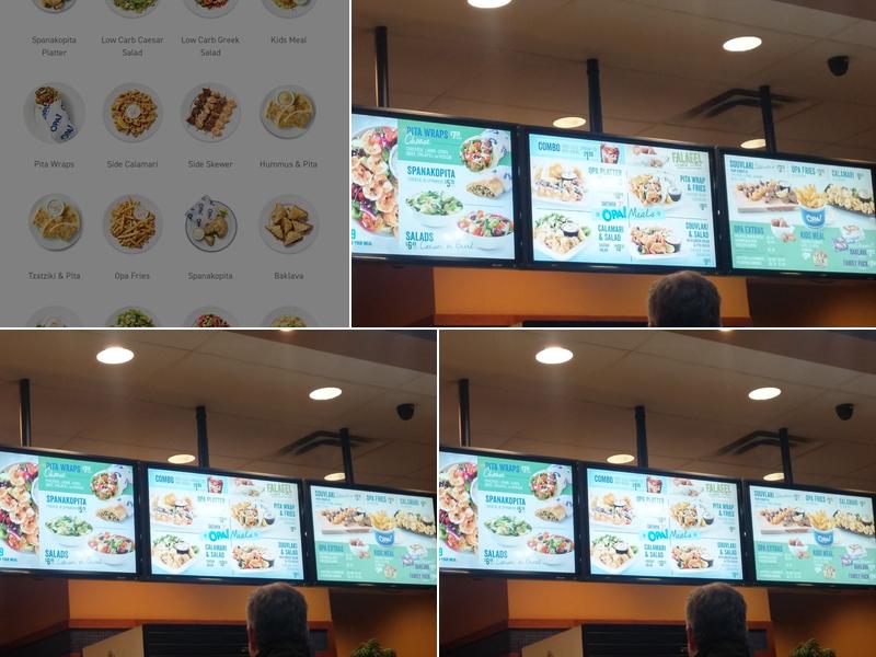 Opa! of Greece - Currents of Windermere Menu