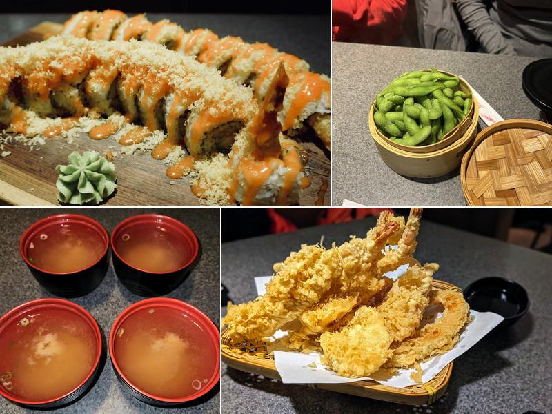 Sushi California Menu