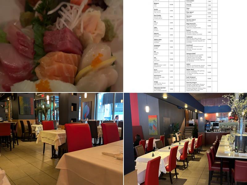 Restaurant Sho-dan Menu