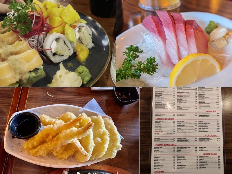 Sushi California Menu