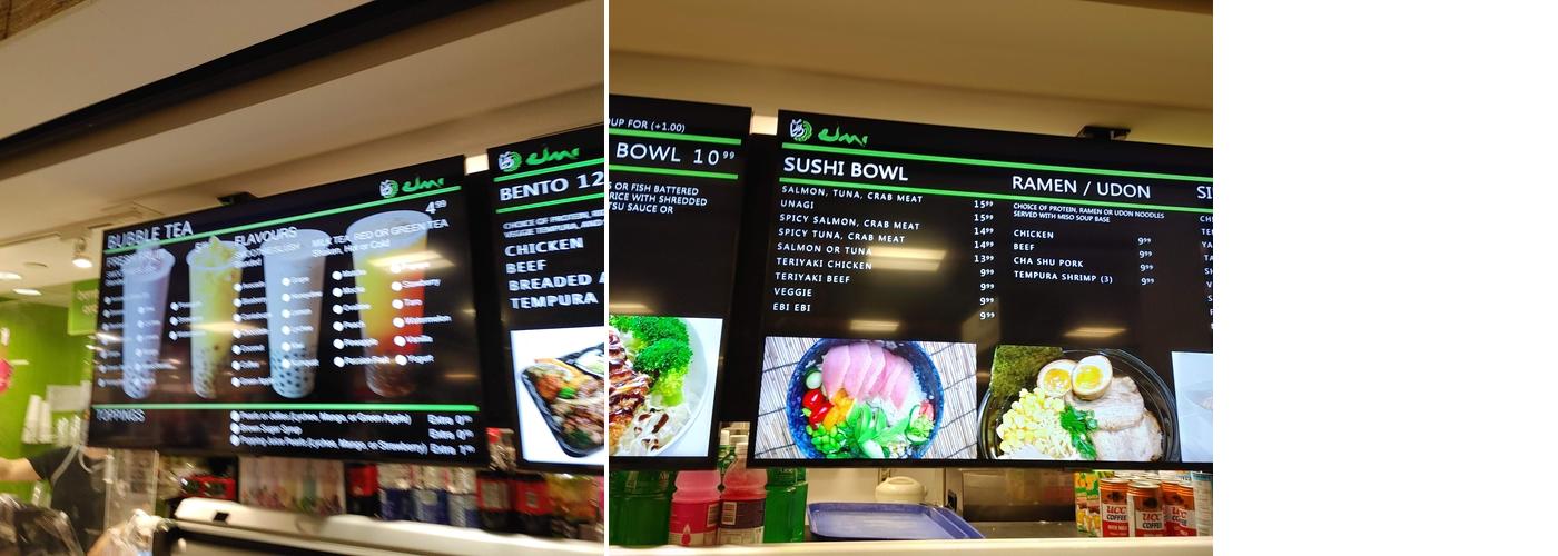 Umi Sushi Express Menu