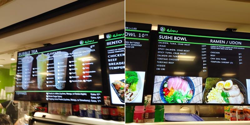 Umi Sushi Express Menu