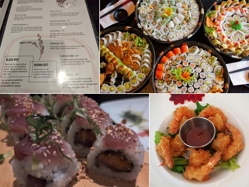 Globefish Sushi Kensington Menu